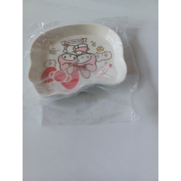 NEW Sanrio Hello Kitty 40th Anniversary KITTY AND My Melody Rare Plate Dish - Picture 12 of 12